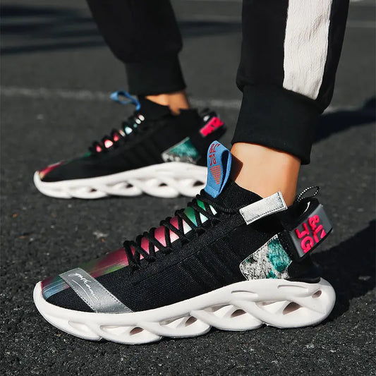 AeroStride Men’s Running Shoes – Lightweight & Breathable Gym Sneakers