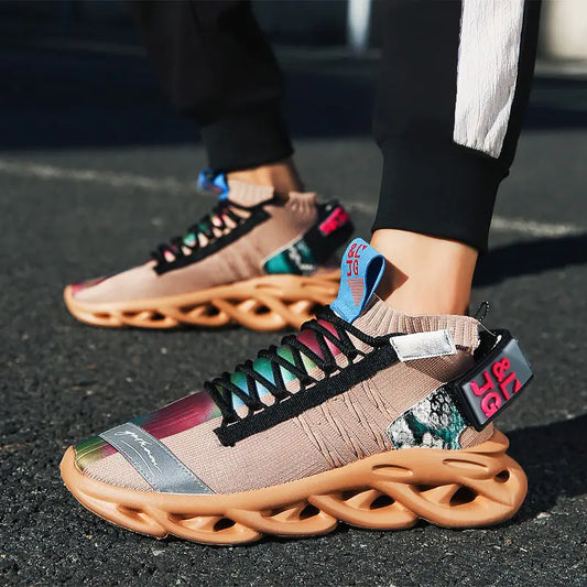 AeroStride Men’s Running Shoes – Lightweight & Breathable Gym Sneakers