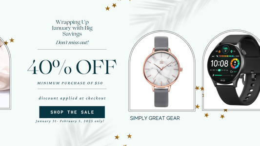Wrapping Up January with Big Savings: Shop Our End-of-Month Sale!