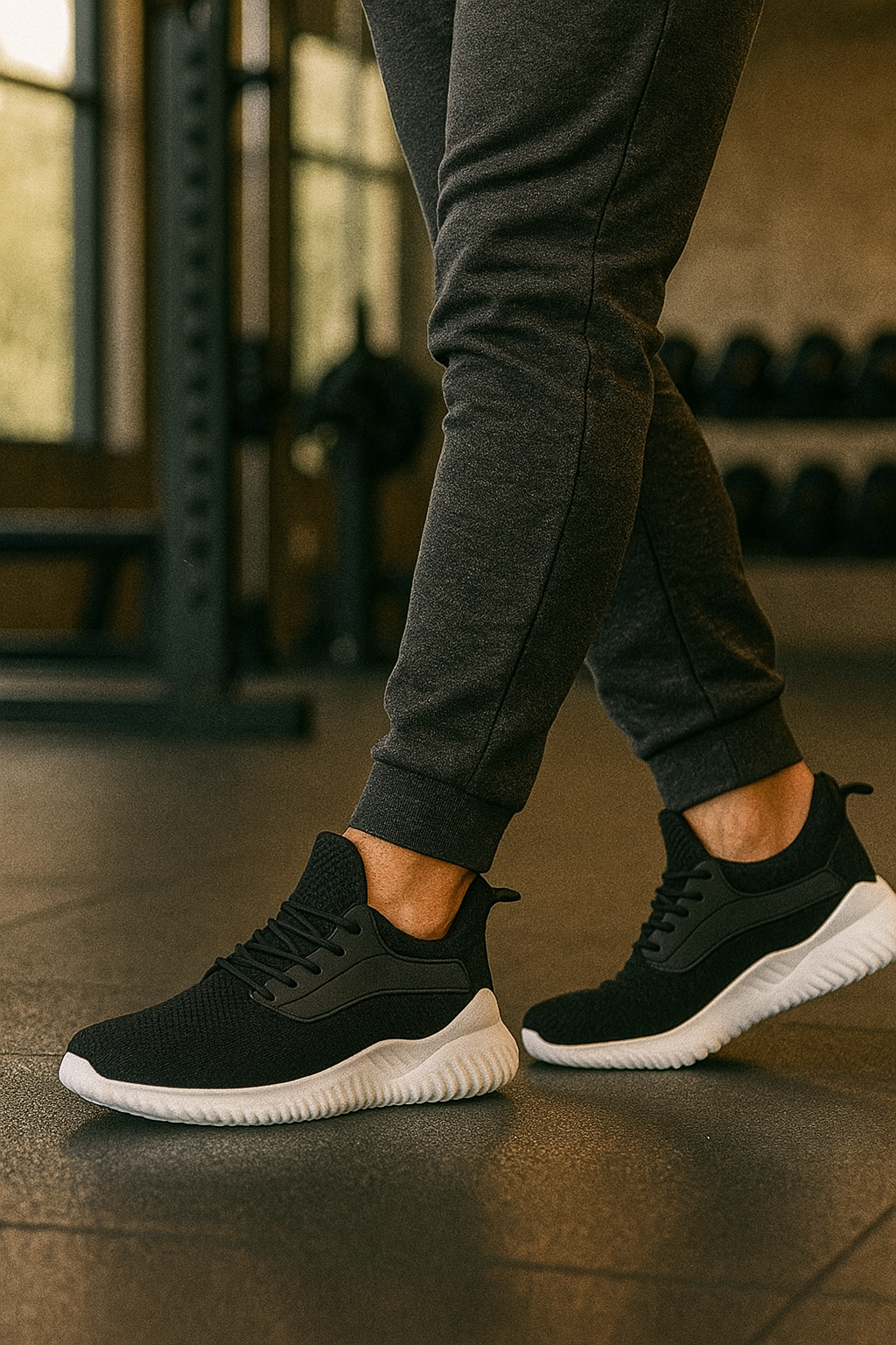 StrideAir Unisex Walking Shoes – Lightweight & Non-Slip Comfort