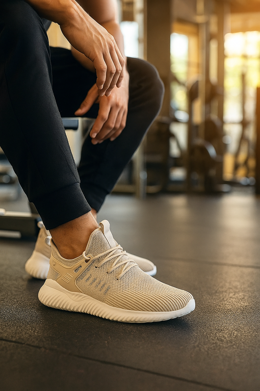 Akk BreezeWalk Men’s Shoes – Lightweight Slip-On Running Sneakers