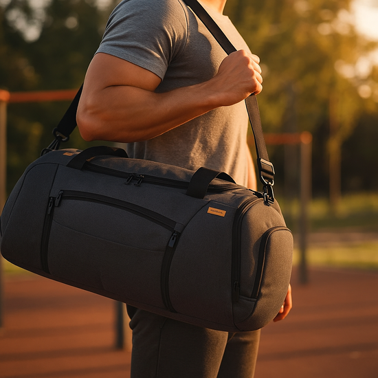 TORIBIO MaxGear Duffel – 53L Water-Resistant Gym & Travel Bag